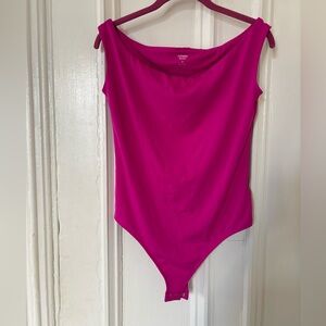Express Women’s Fuchsia Bodysuit